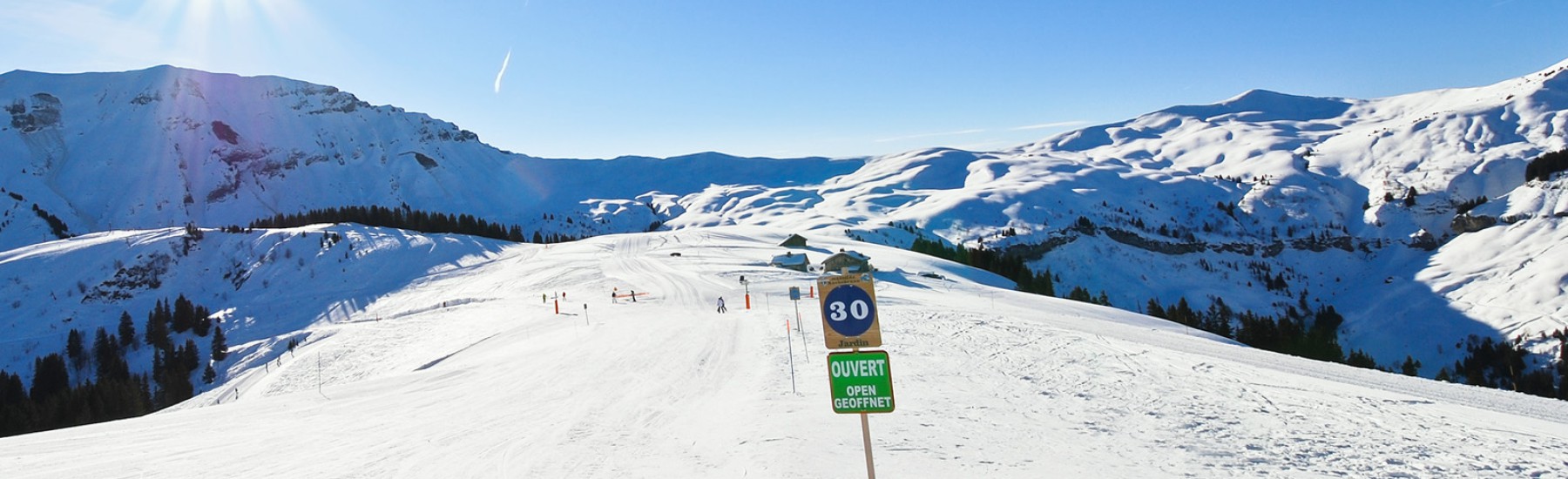 Skipiste in Portes du Soleil